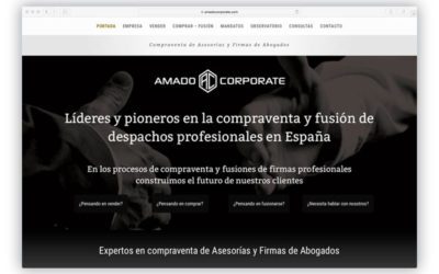 Presentamos nuestra página web www.amadocorporate.com