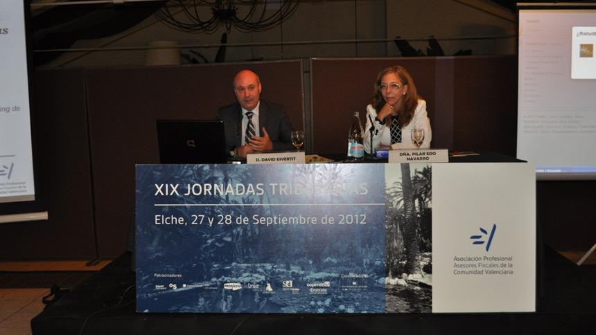 Participamos en la XIX Jornadas Tributarias de la APAFCV (Elche, 27/09/2012)