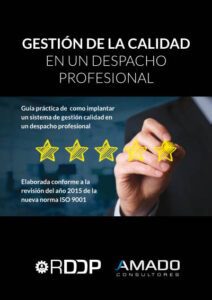 Portada Guía Gestión de la Calidad en un despacho profesional