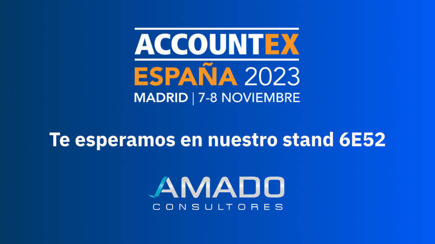 Amado Consultores te invita a asistir a Accountex España
