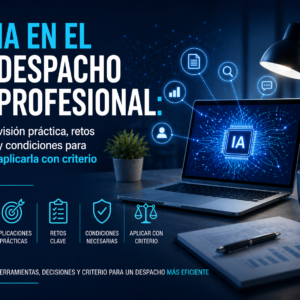 IA en el despacho profesional aplicada a asesorías y firmas jurídicas